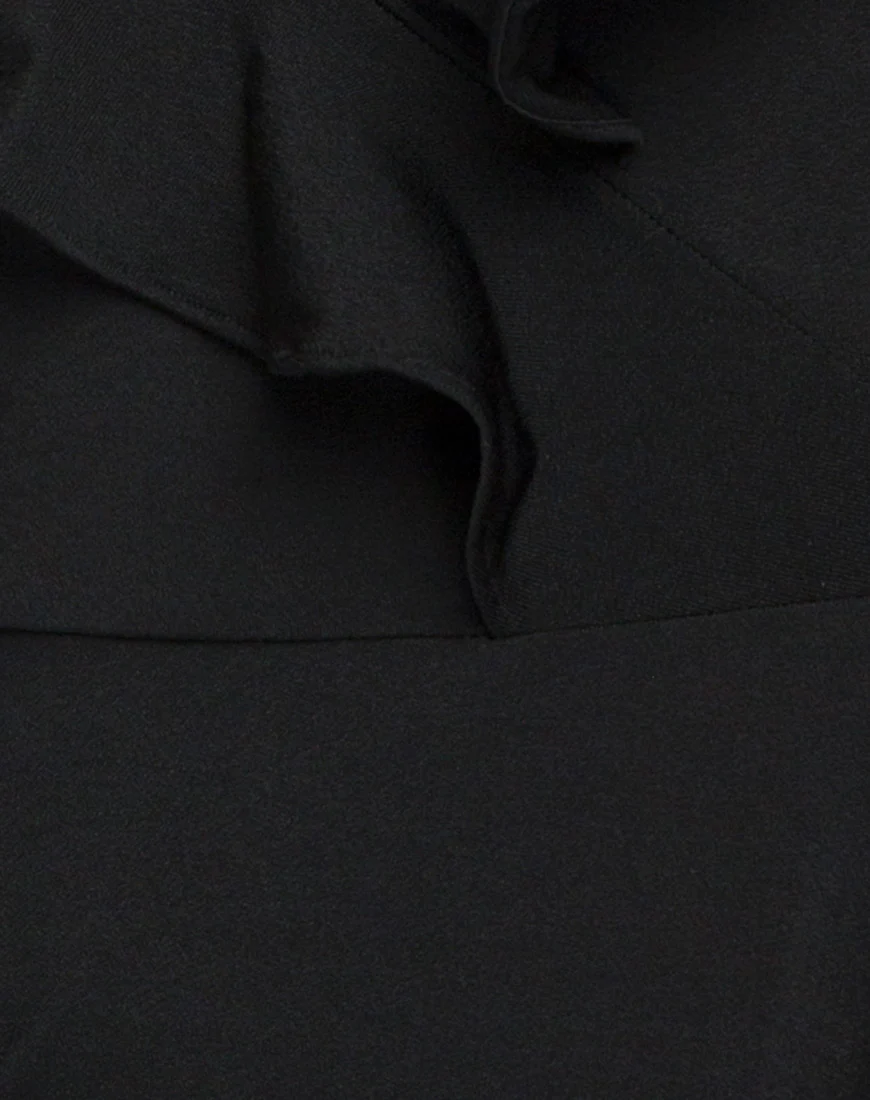 Cannes Skater Dress in Black - Image 5