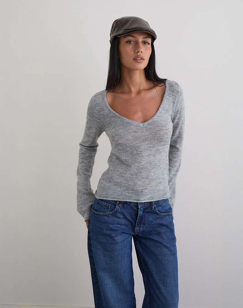 Flat Cap in PU Dark Brown - Image 2