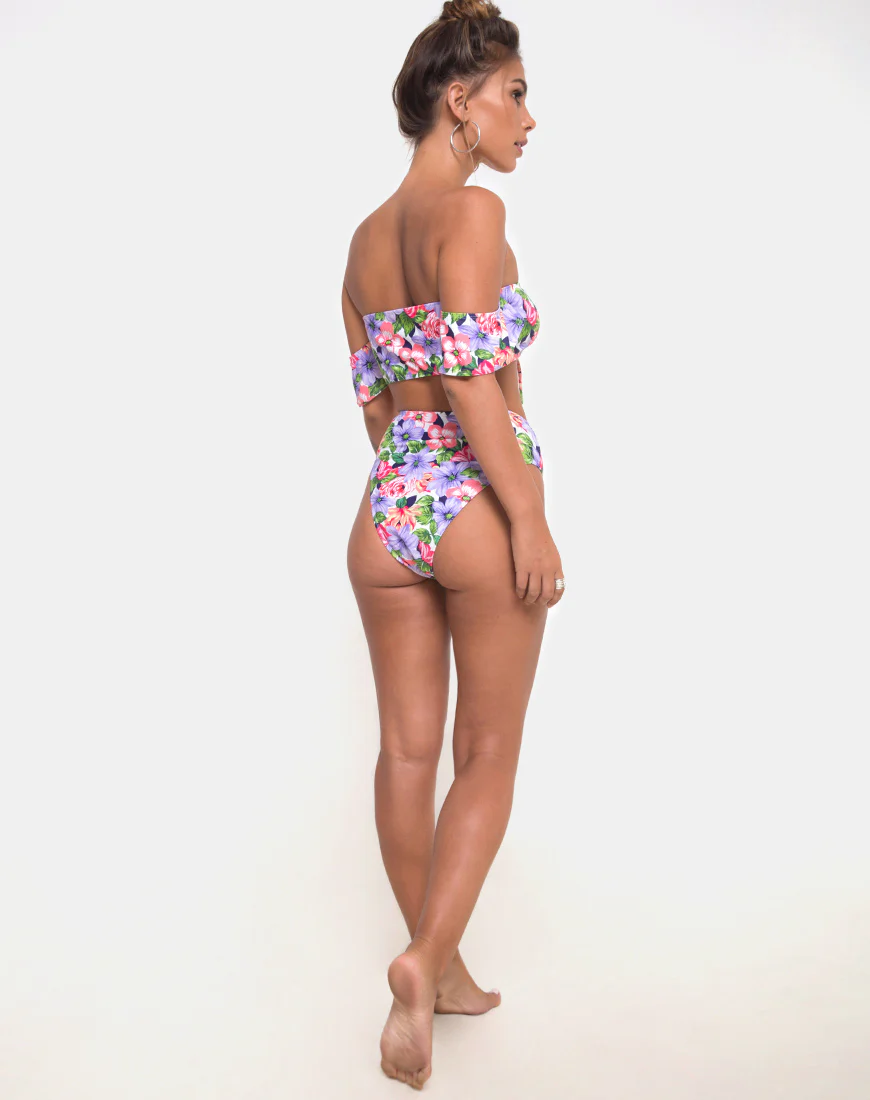 Carmella Bikini Bottom in Spring Fling - Image 2
