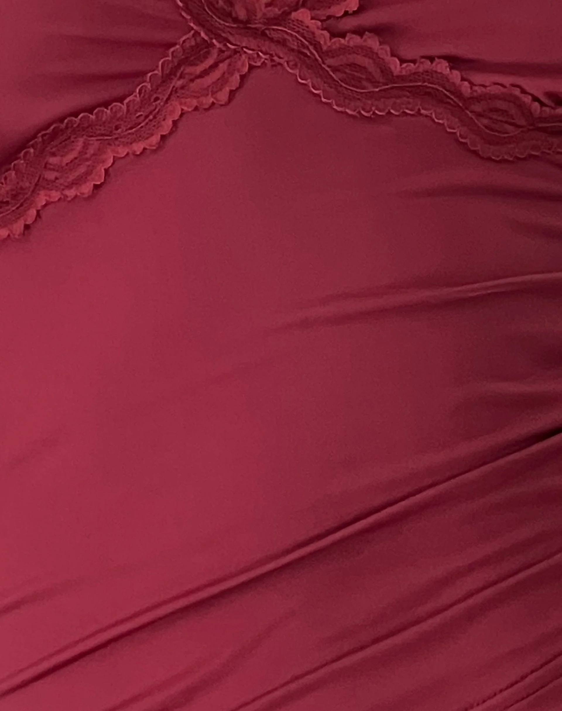 Carolina One Shoulder Top in Dark Cherry - Image 6