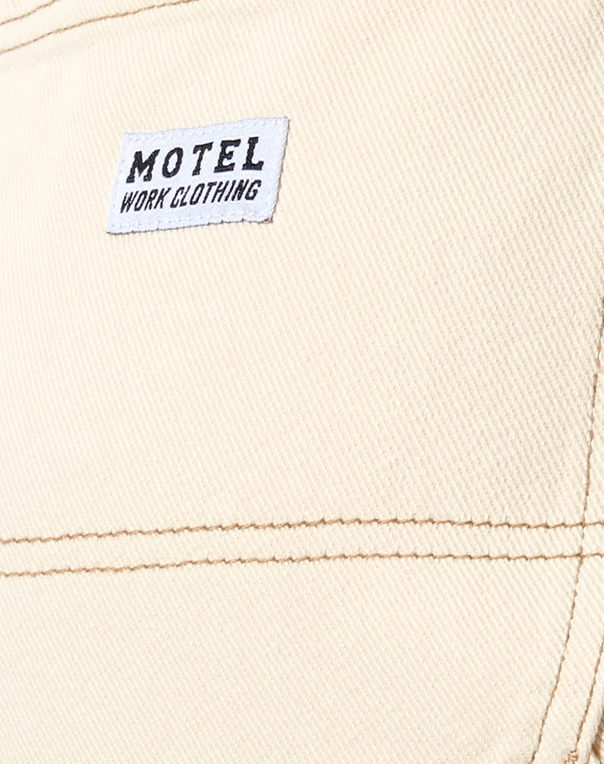 Carpenter Jeans in Ecru - Image 5