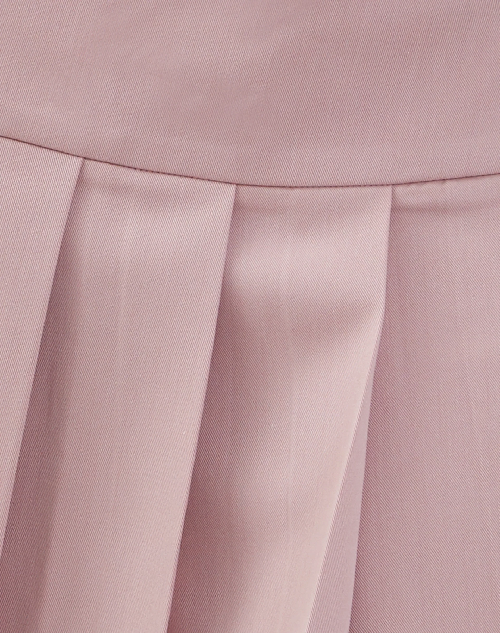 Casini Pleated Micro Skirt in Pink - Image 8