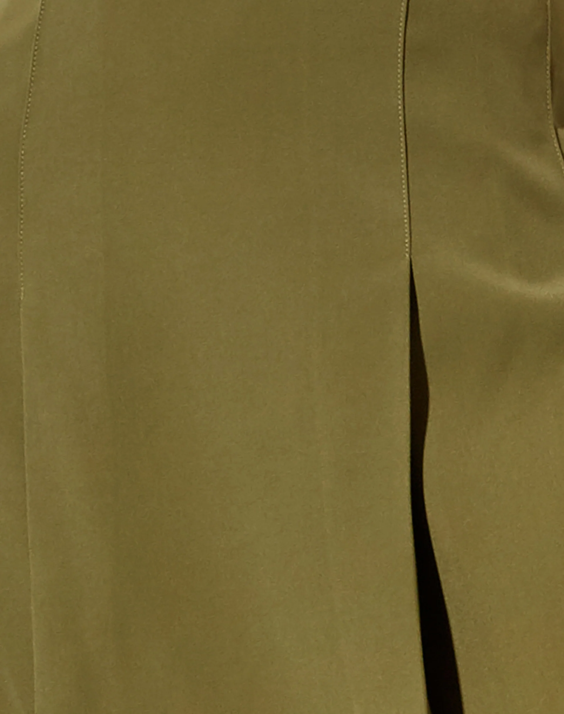 Cassia Mini Skirt in Tailoring Khaki - Image 5