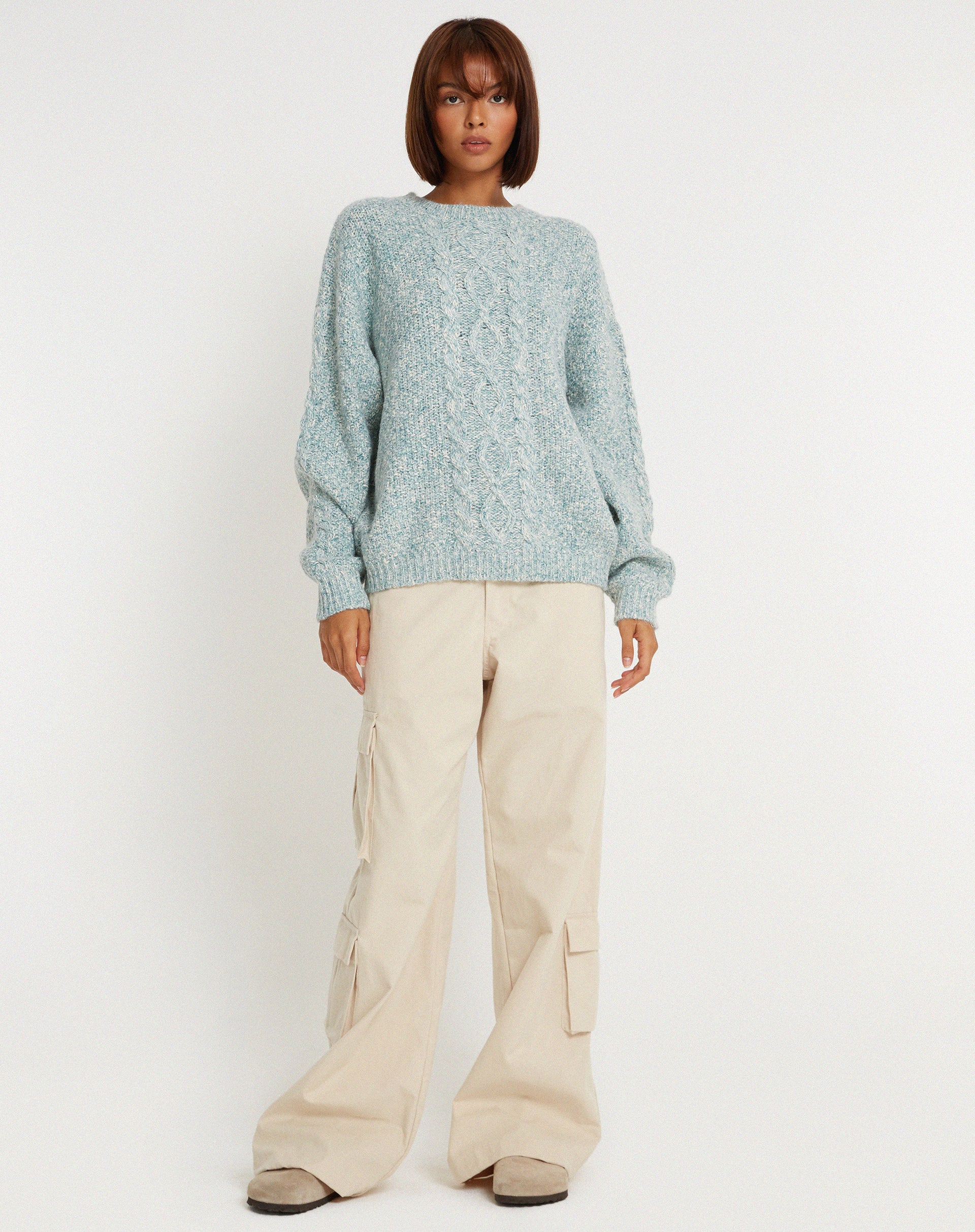 Chalih Jumper in Duck Green - Image 3