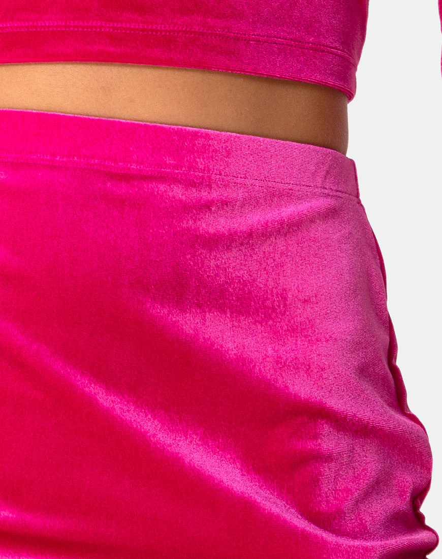 Cheri Skirt in Velvet Pink - Image 5