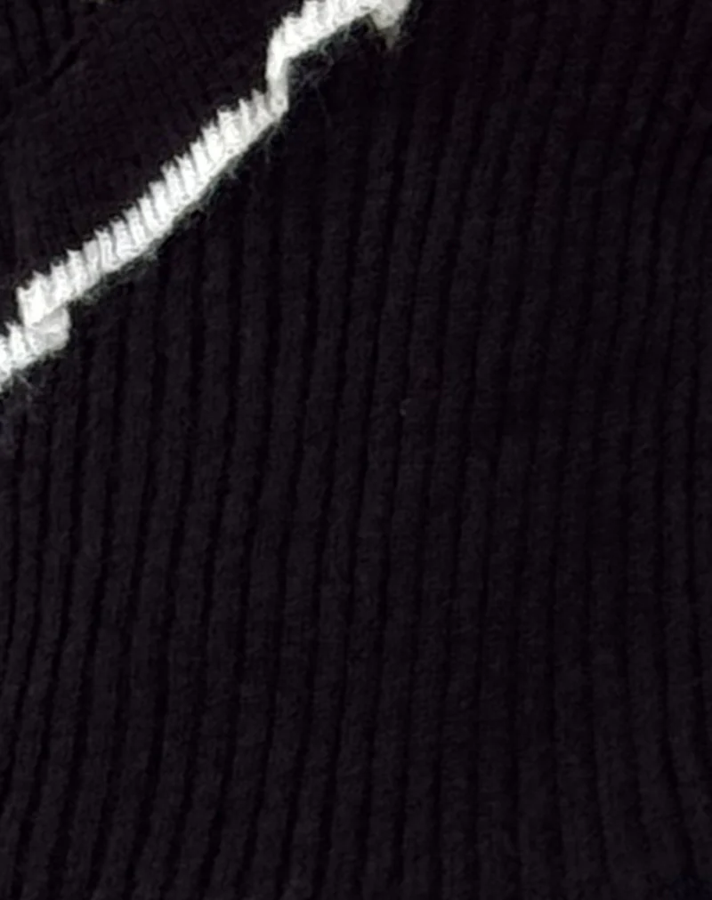 Christella Top in Black - Image 6