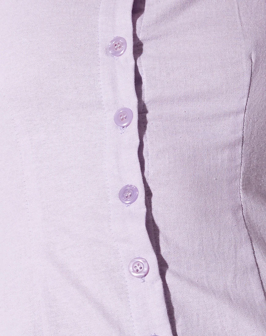 Clea Dress in Violet - Image 5
