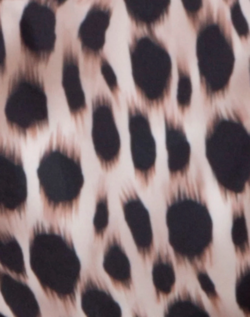 Cleo Bikini Bottom in Original Cheetah - Image 5