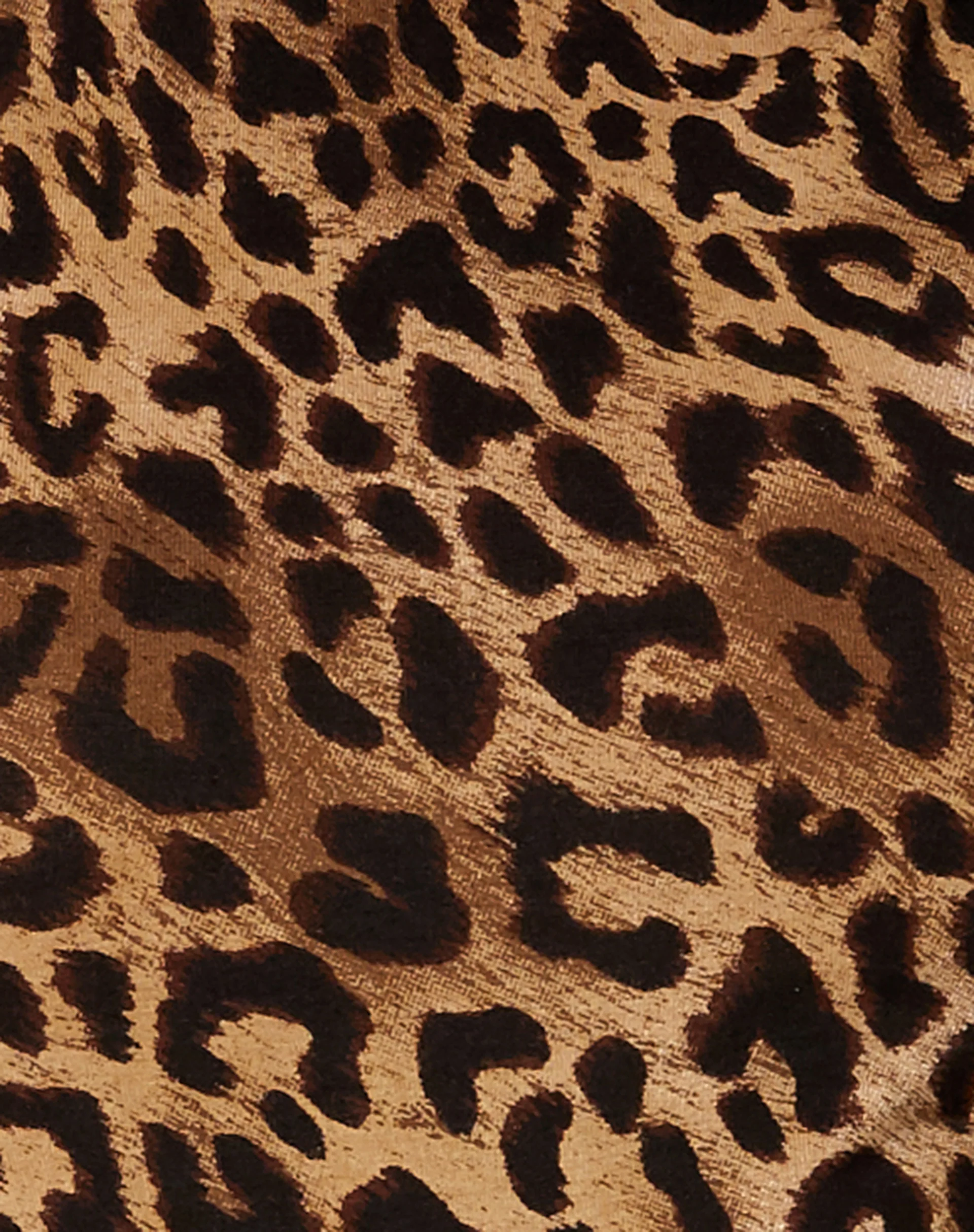 Clias Crop Top in Night Leopard Brown - Image 5