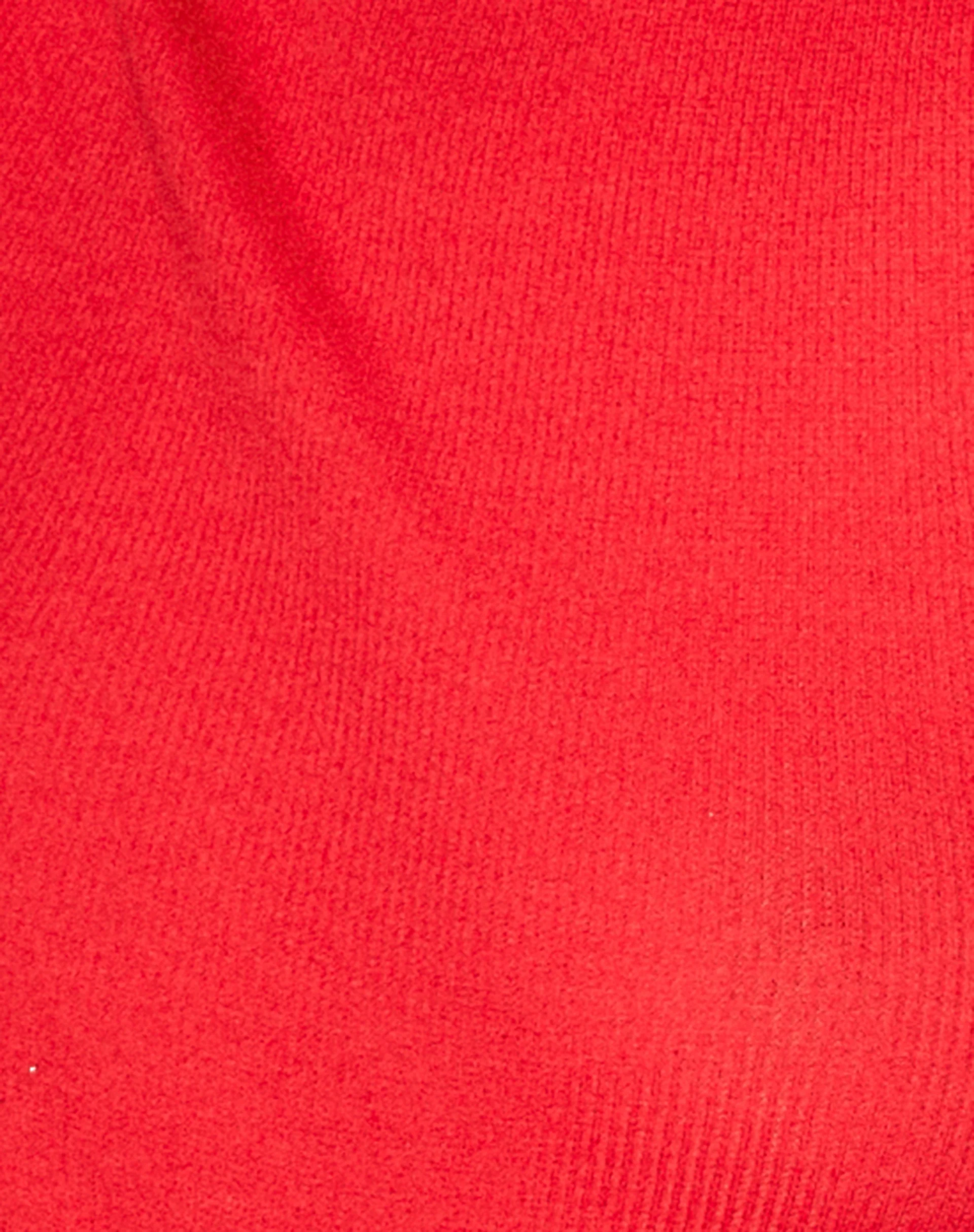 Clias Crop Top in Rib Racing Red - Image 5