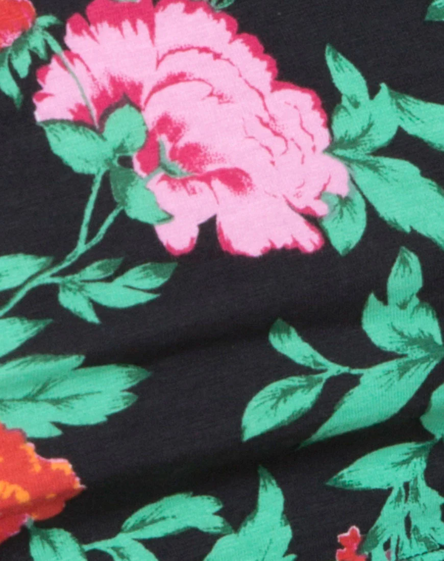 Coga Crop Top in Flower Fling - Image 5