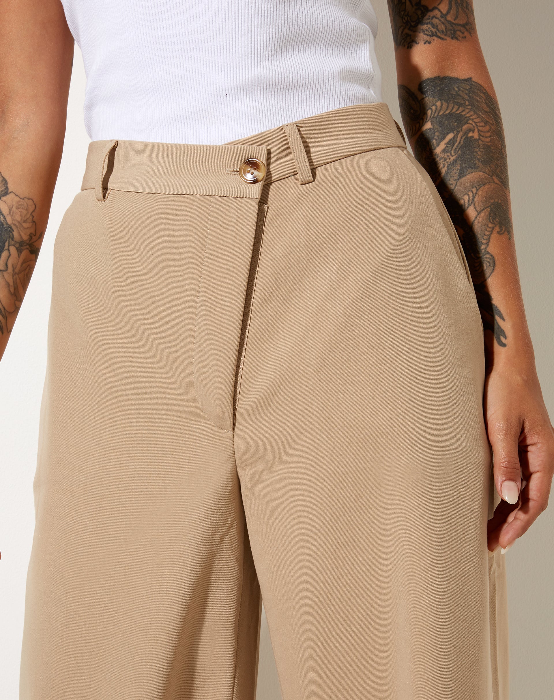 Corby Trouser in Tailoring Tan - Image 4