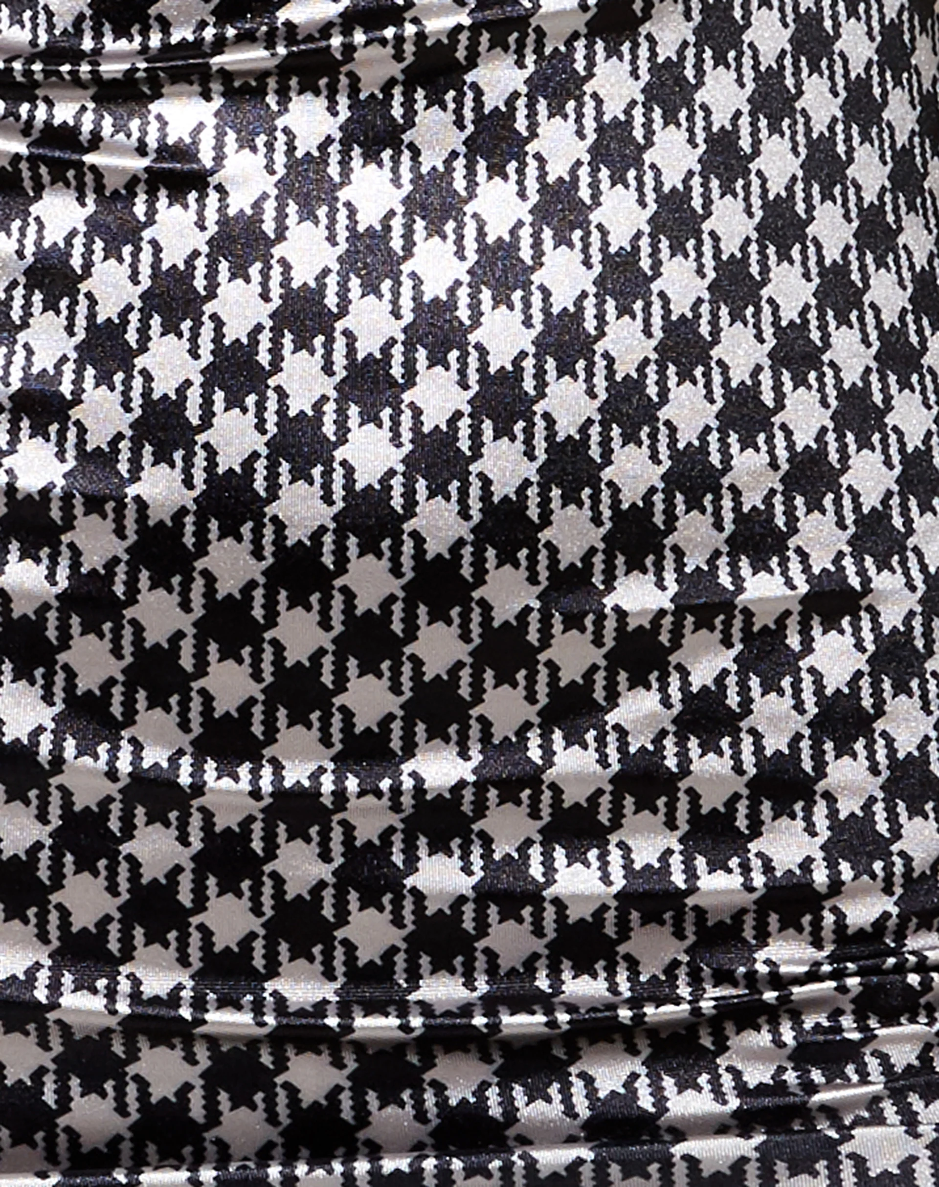 Coti Bodycon Dress in Diagonal Dogtooth - Image 5