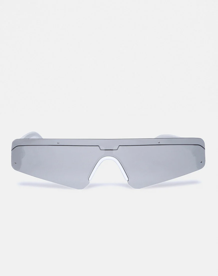 Cyber Sunglasses in Steel - Image 2