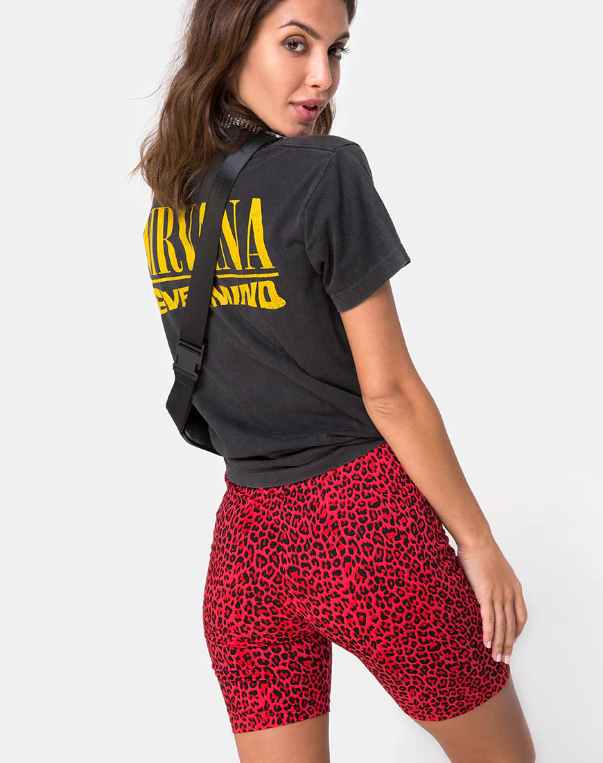 Cycle Short in Coloured Animal - Image 3