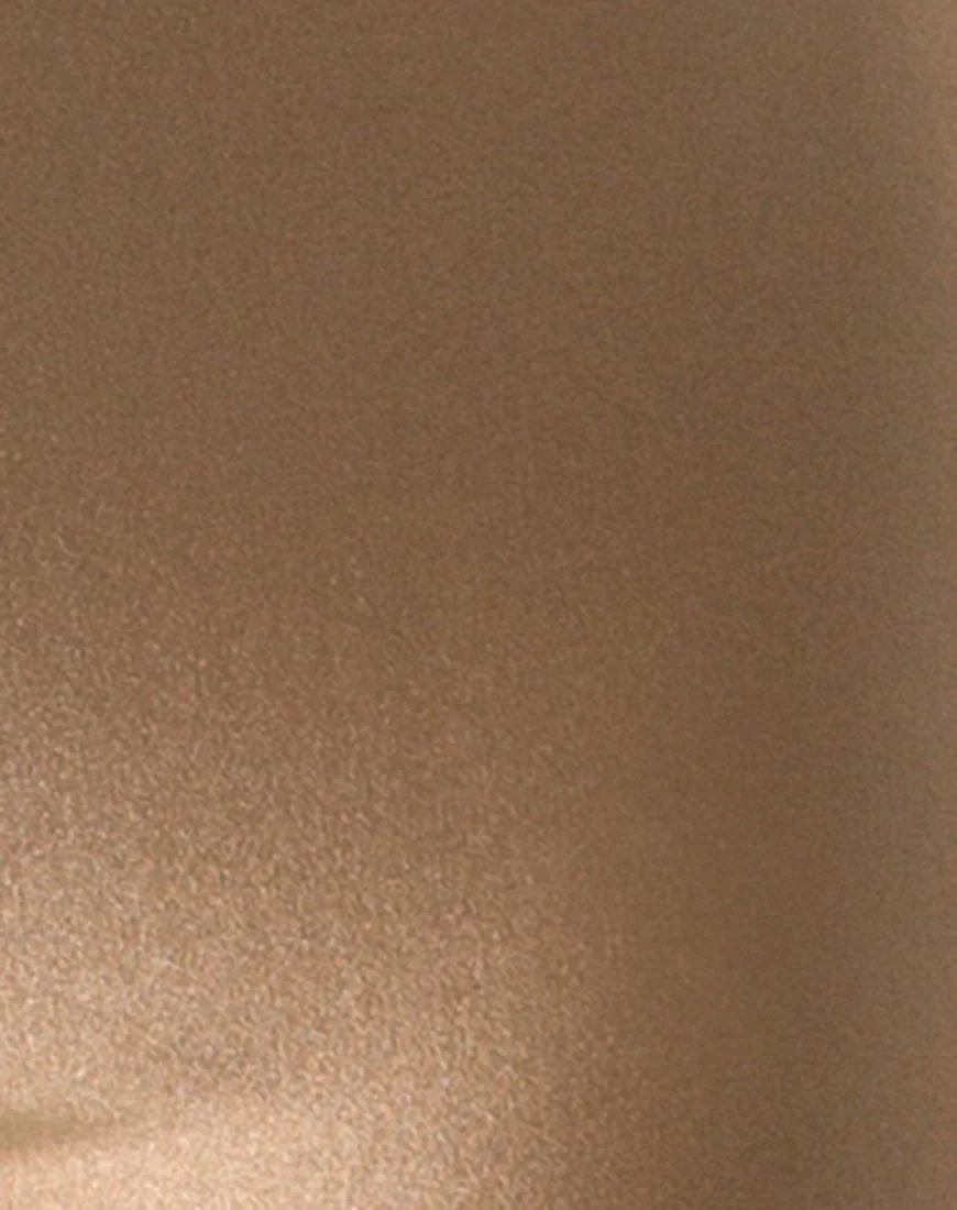 Cycle Short in Nylon Gold - Image 5