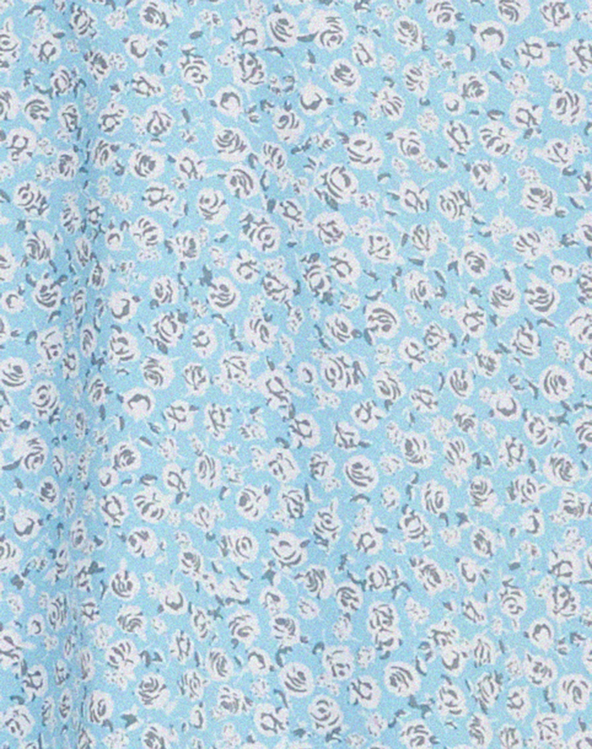 Cypress Midi Dress in Ditsy Rose Blue - Image 5