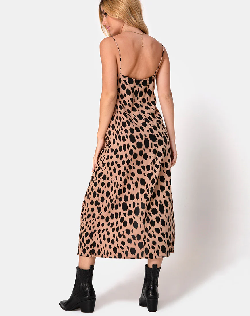Cypress Midi Dress in Flintstone - Image 4