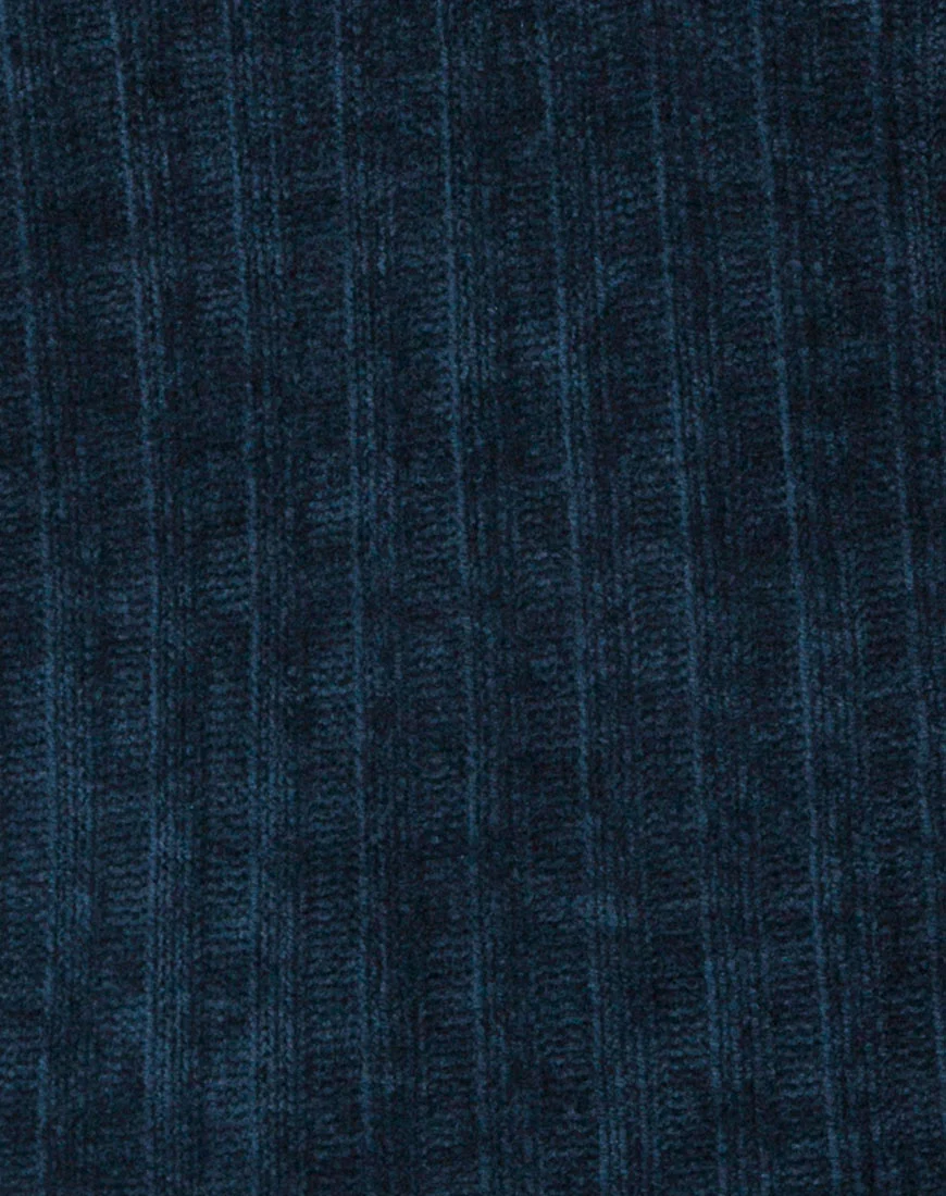 Dad Jumper in Chenille Blue - Image 4