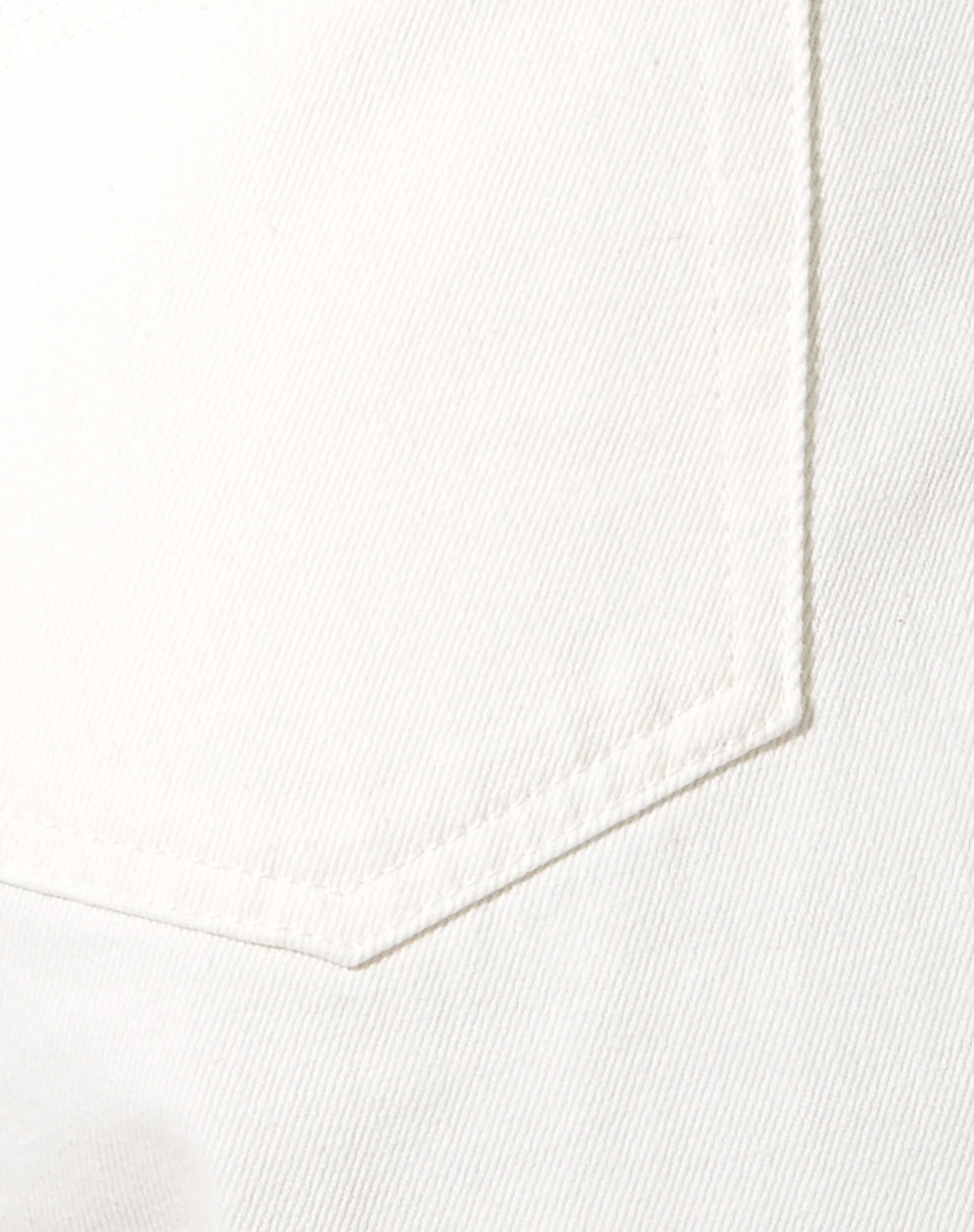 Dad Denim Shorts in White Wash - Image 8