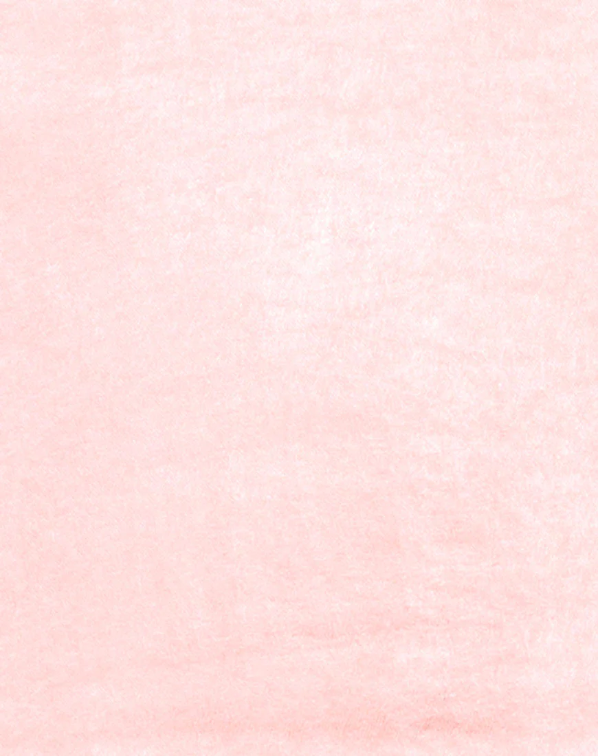 Dahlia Dress in Satin Peach - Image 5