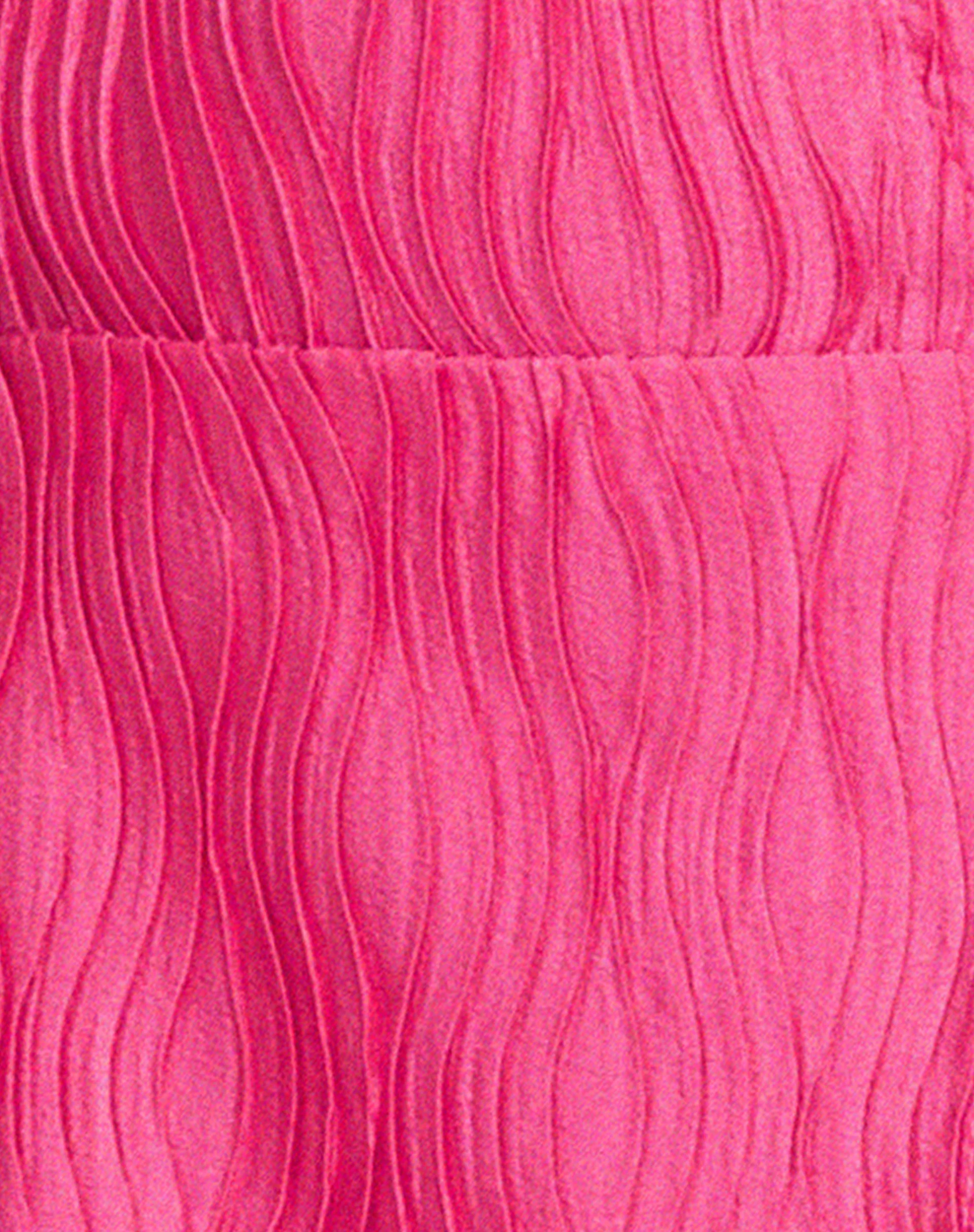 Dama Crop Top in Hot Pink - Image 5