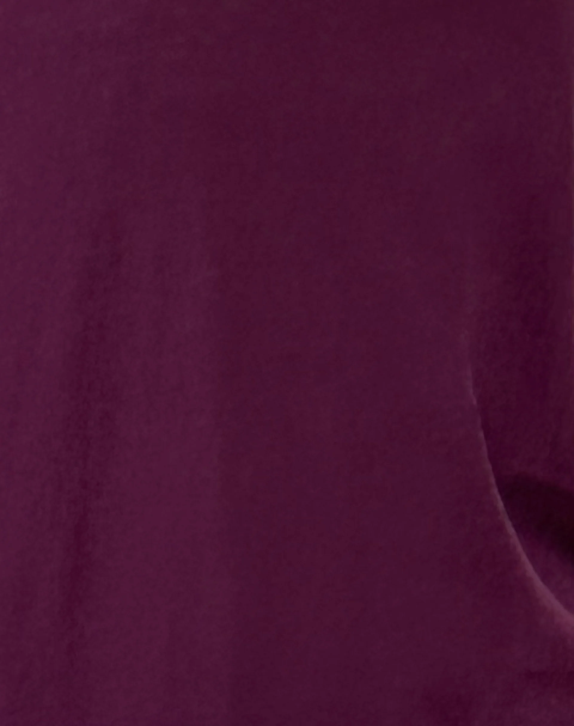 Damon Baggy Long Sleeve Top in Oxblood Tissue Jersey - Image 5