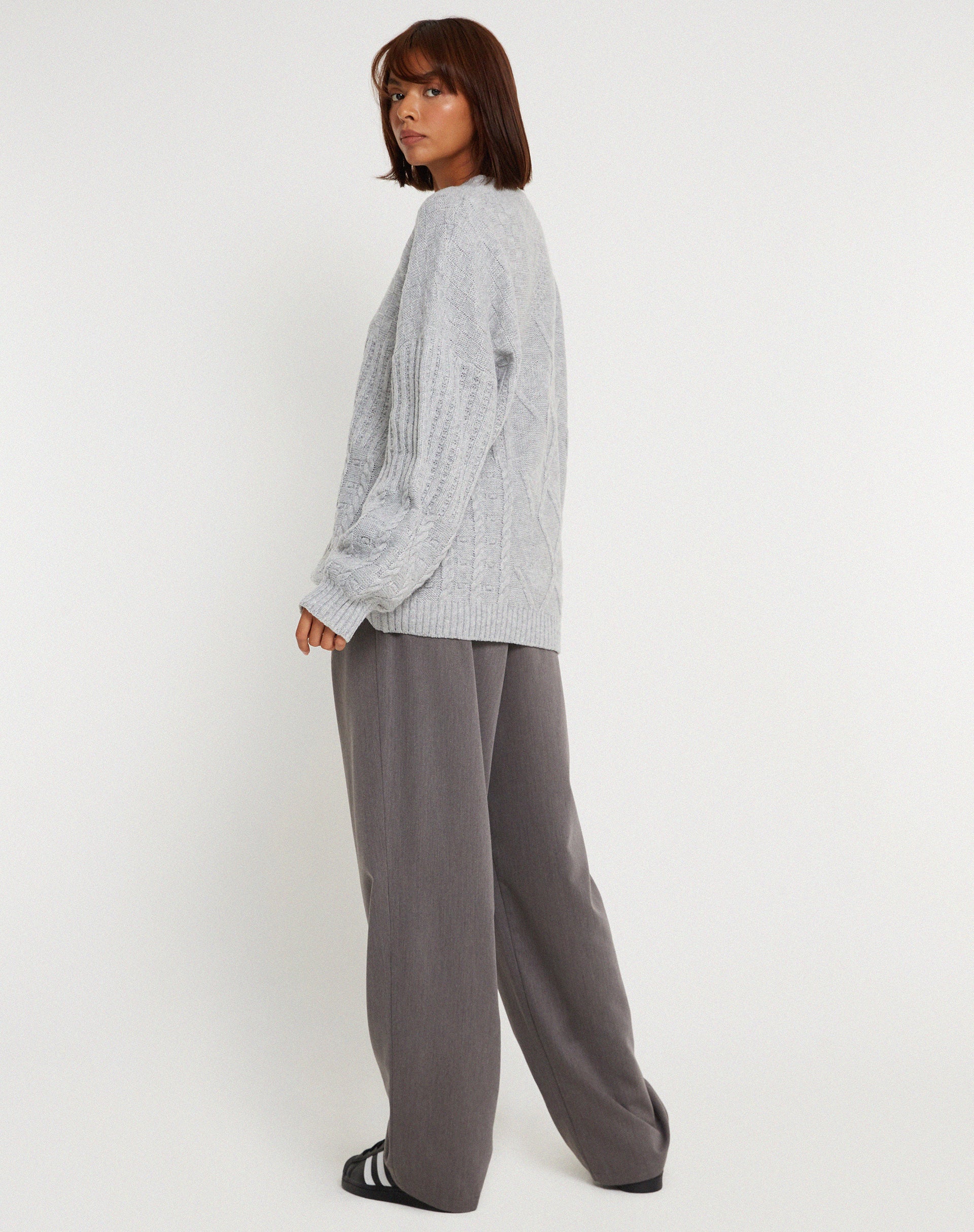 Danar Jumper in Light Grey - Image 4