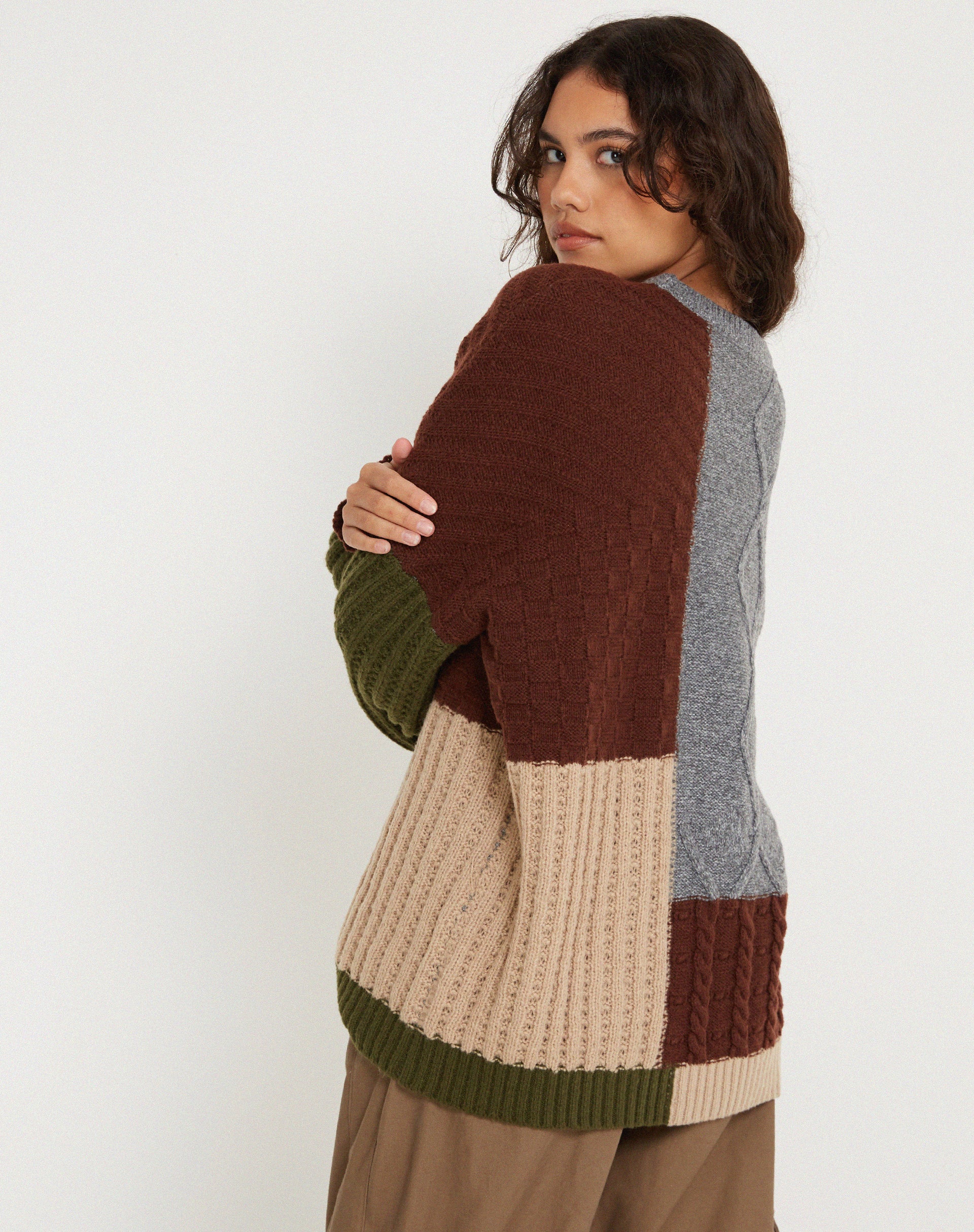 Danar Jumper in Patchwork - Image 3