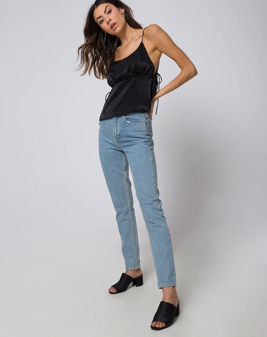 Daral Cami Top in Black - Image 3