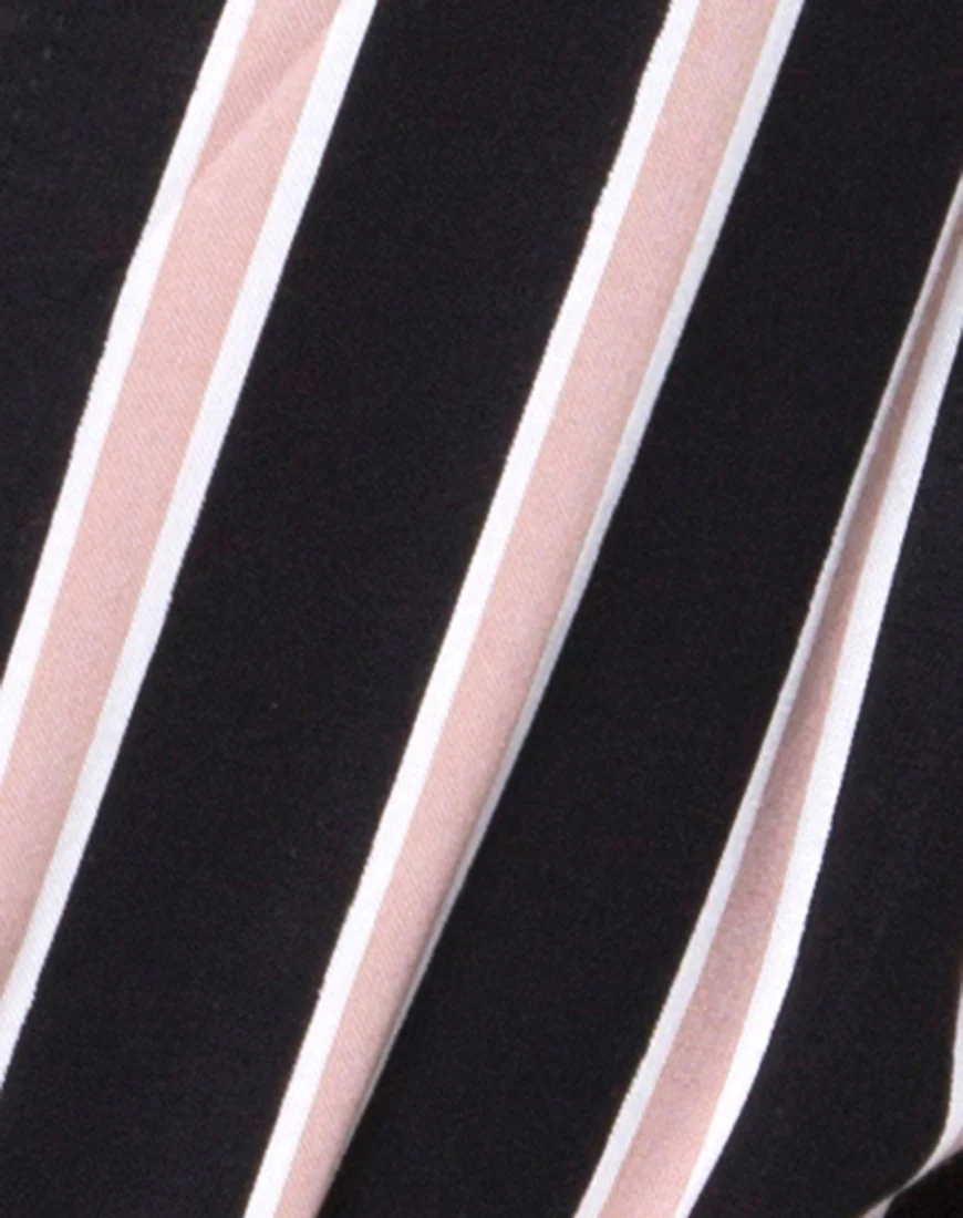 Daris Bodice in Formal Stripe - Image 5