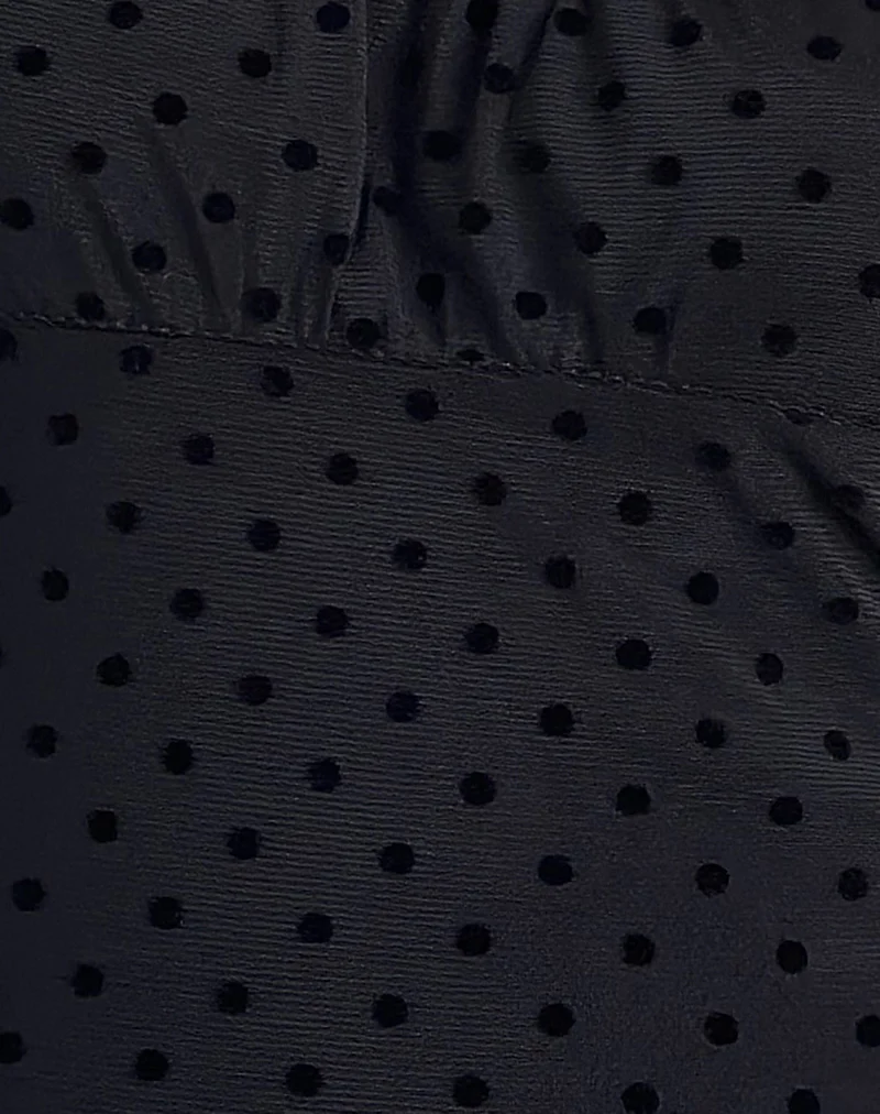 Darsih Maxi Dress in Basic Polka Black Flock - Image 5