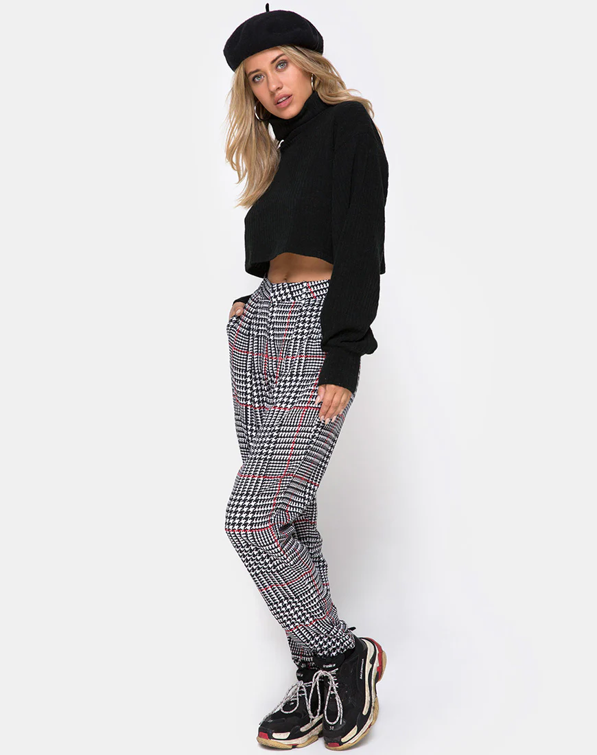 Dastan Trouser in Big Charles Check - Image 3