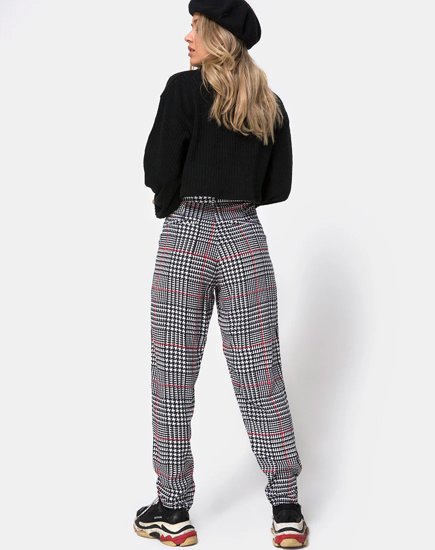 Dastan Trouser in Big Charles Check - Image 4