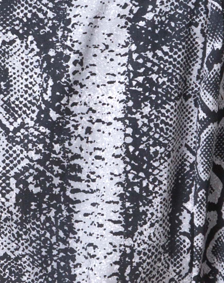 Datista Slip Dress in Snake - Image 5