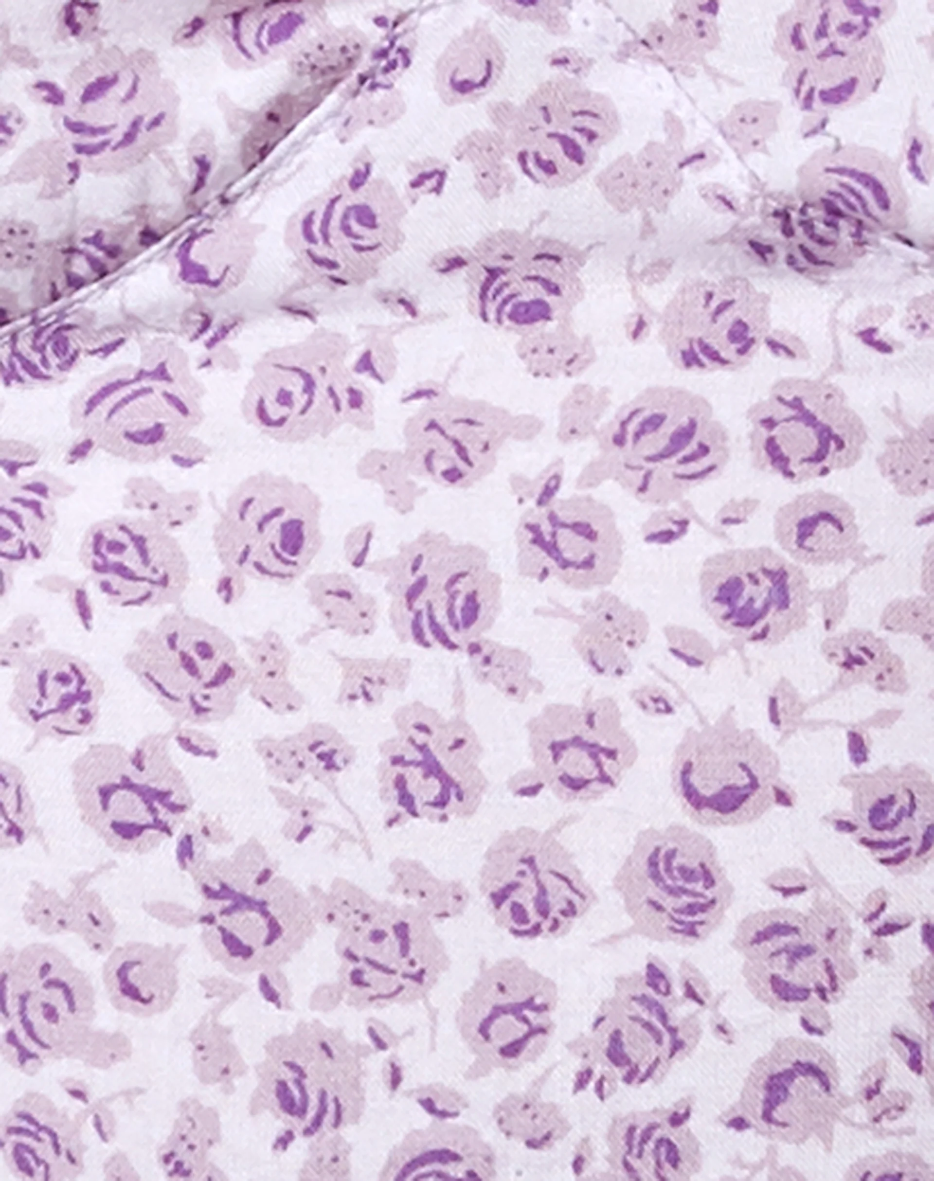 Datri Crop Top in Ditsy Rose Lilac - Image 7