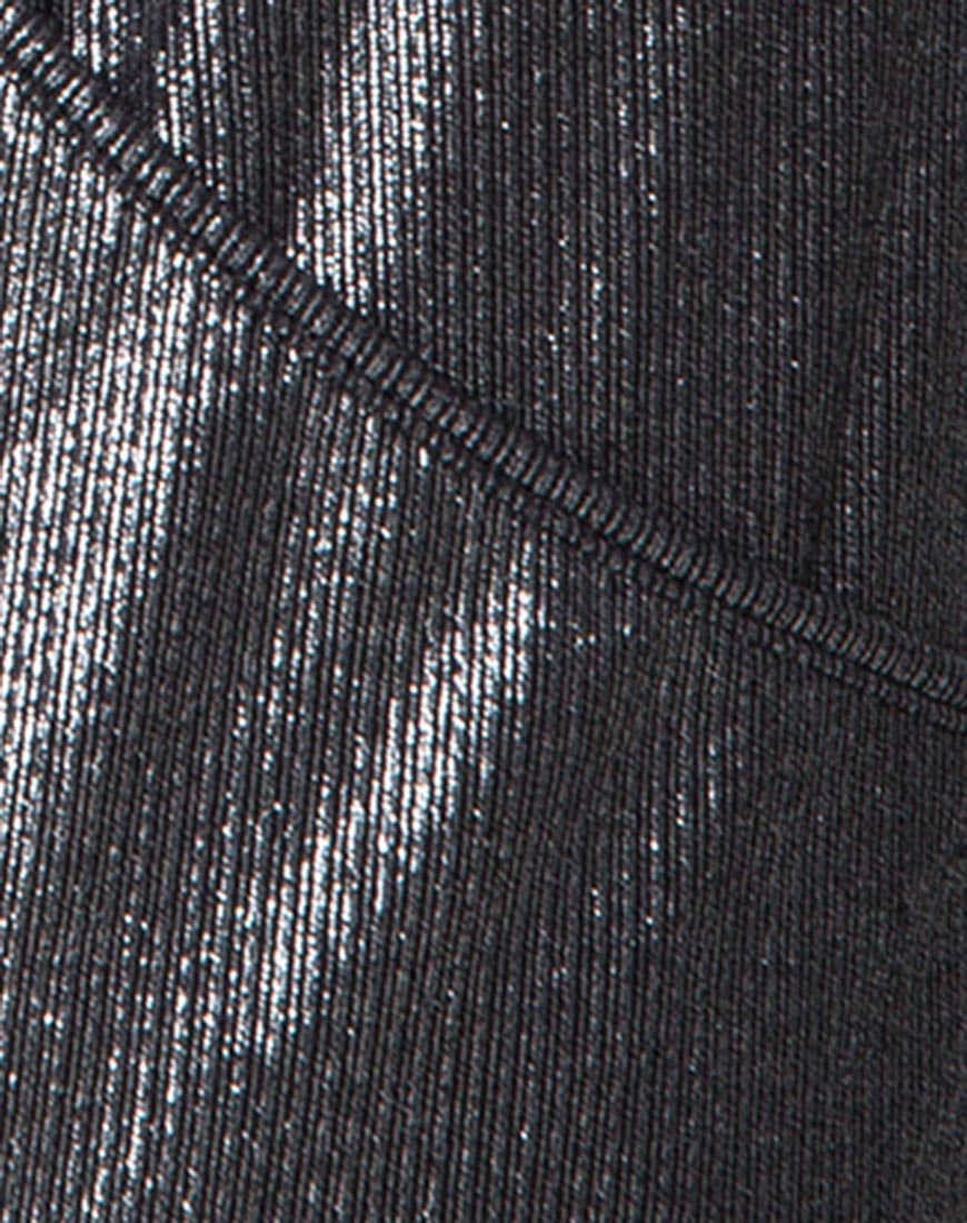 Dawn Unitard Rib Shimmer Metallic - Image 5