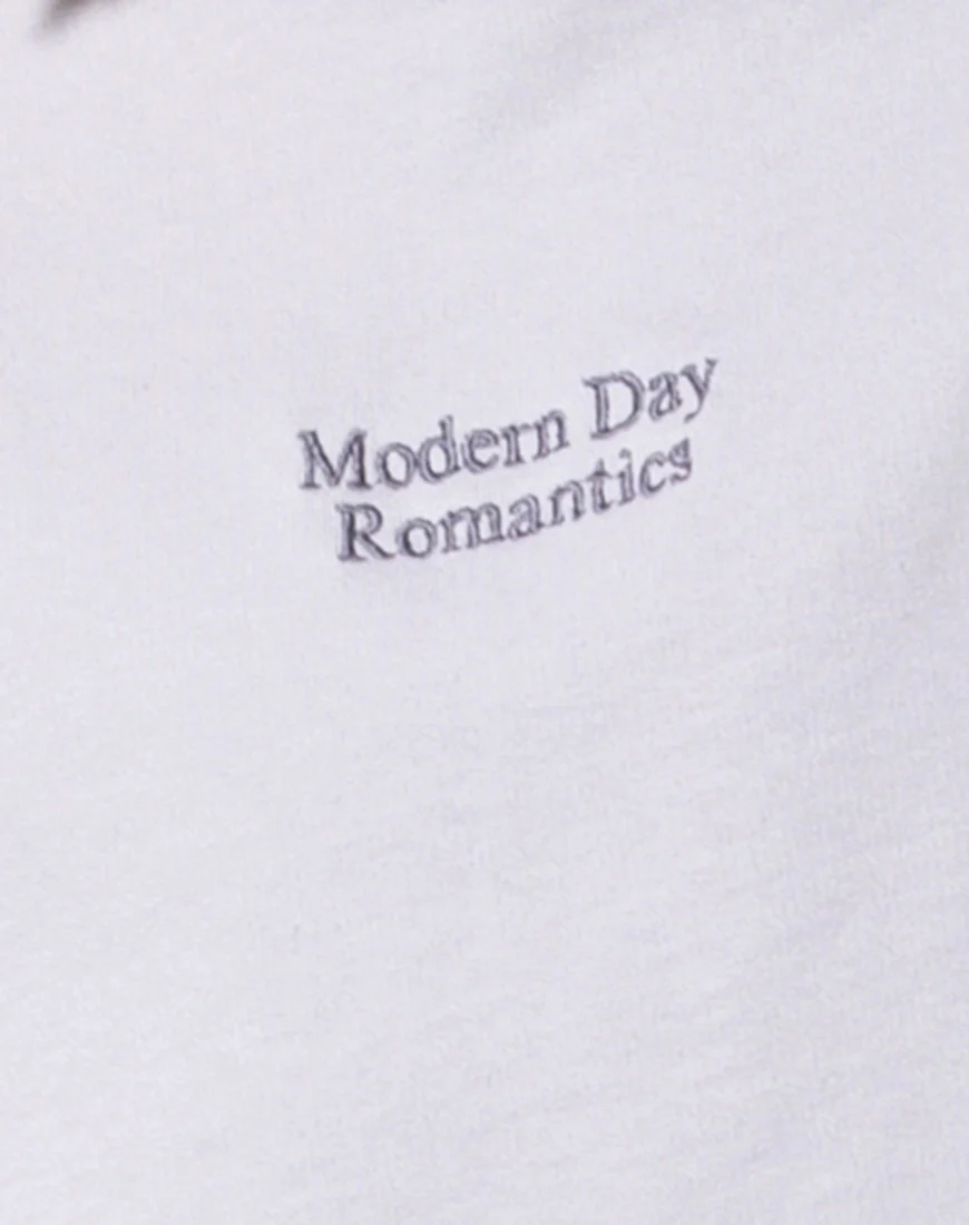 Deca Sweatshirt in Grey "Modern Day Romantics" - Image 5