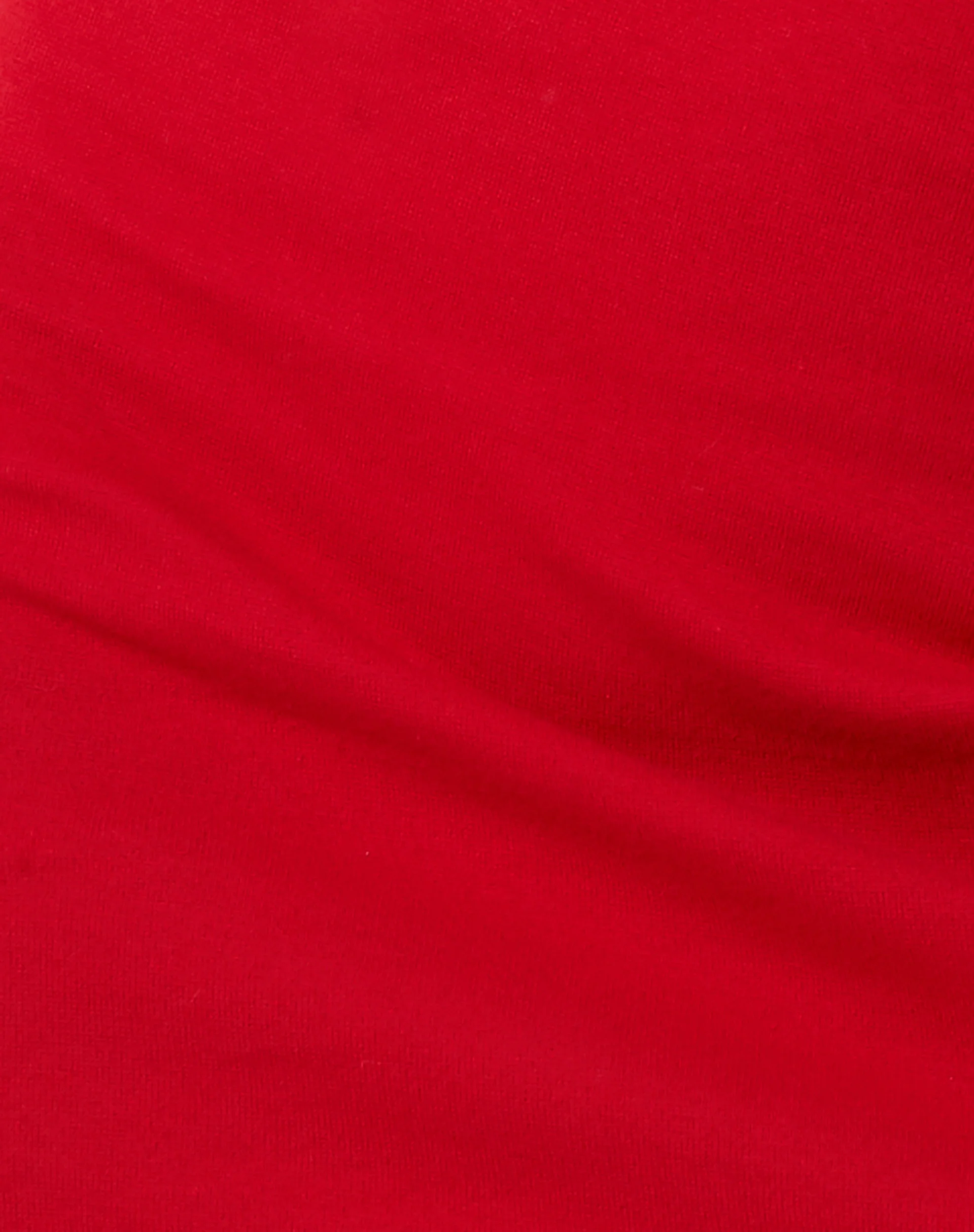 Desak Mini Dress in Rib Racing Red - Image 7