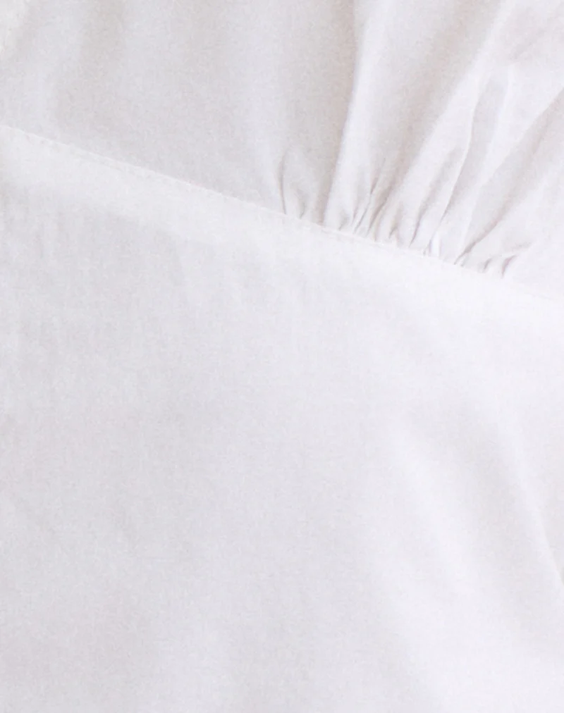 Devlon Blouse in White - Image 6