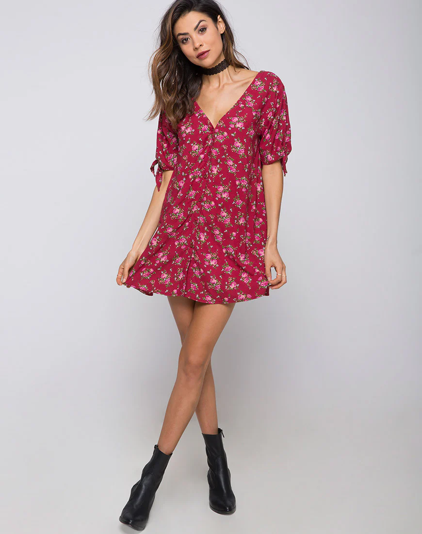 Dinda Dress in Soheila Floral - Image 3