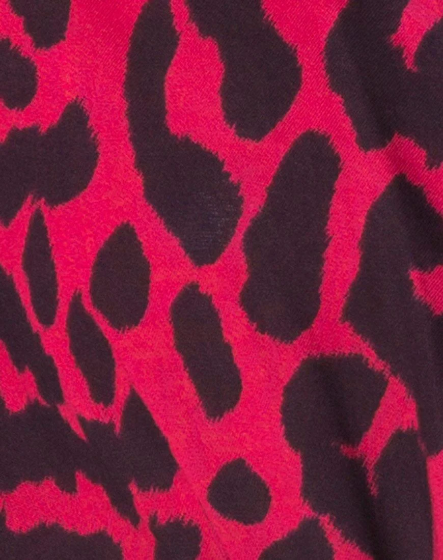 Disam Shirt in Oversize Jaguar Red - Image 5