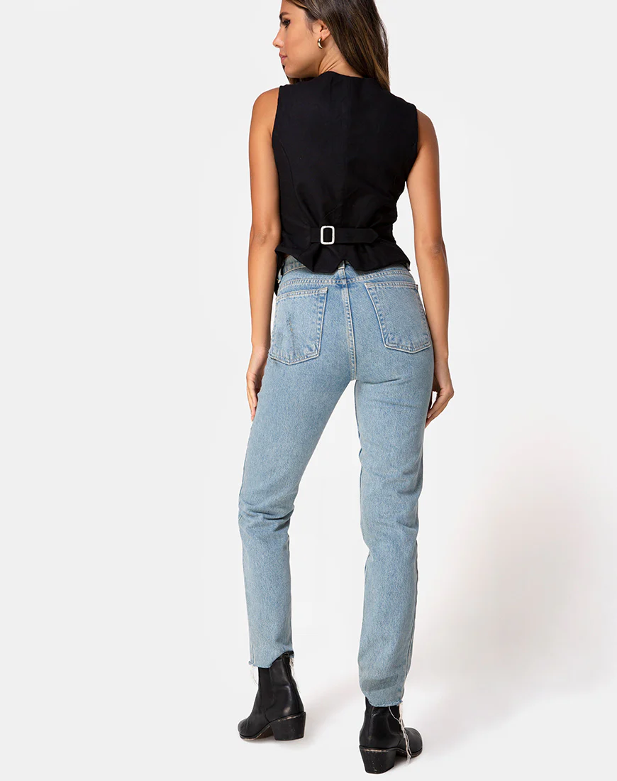 Divest Top in Black - Image 4