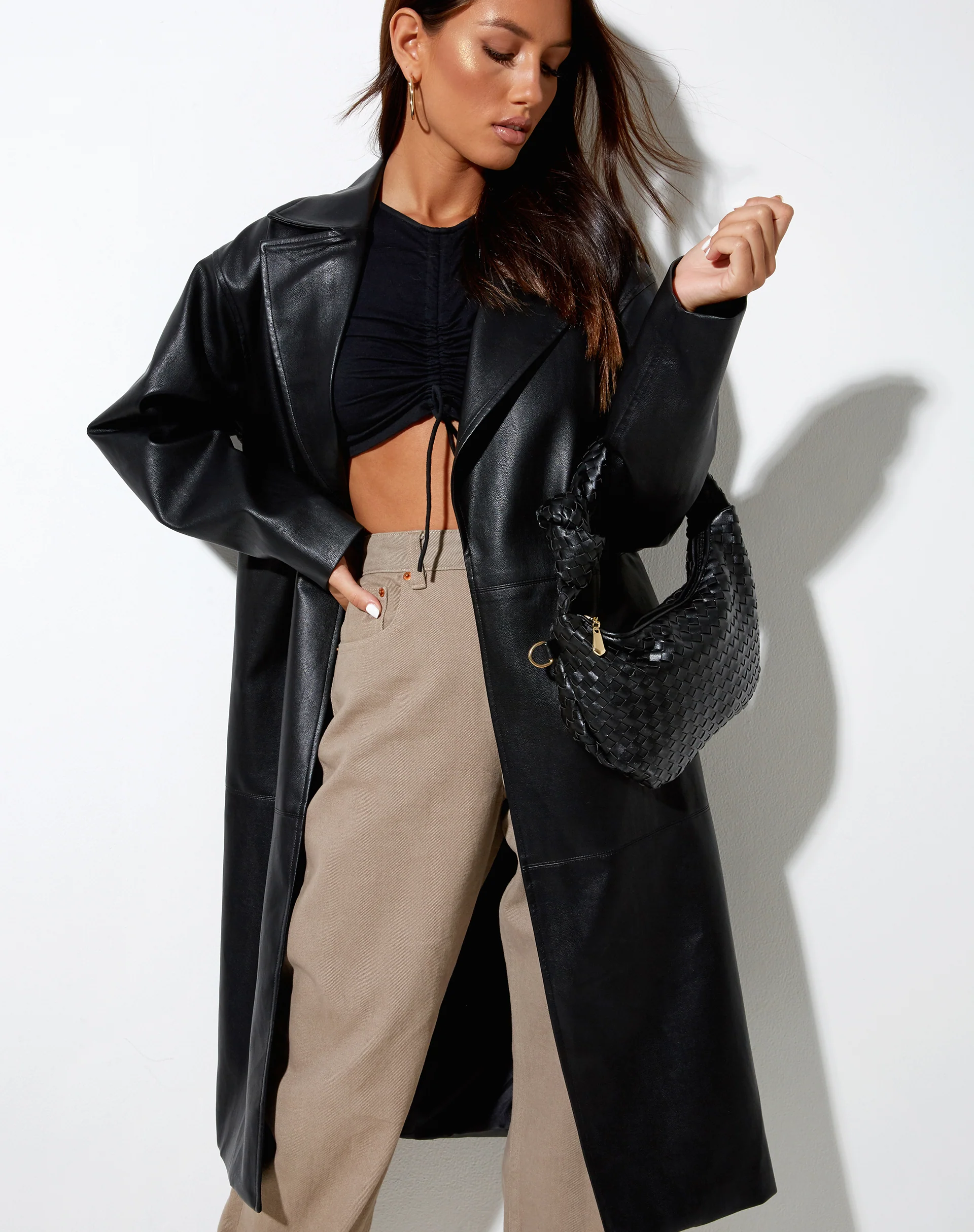 Dolton Shoulder Bag in Black - Image 2