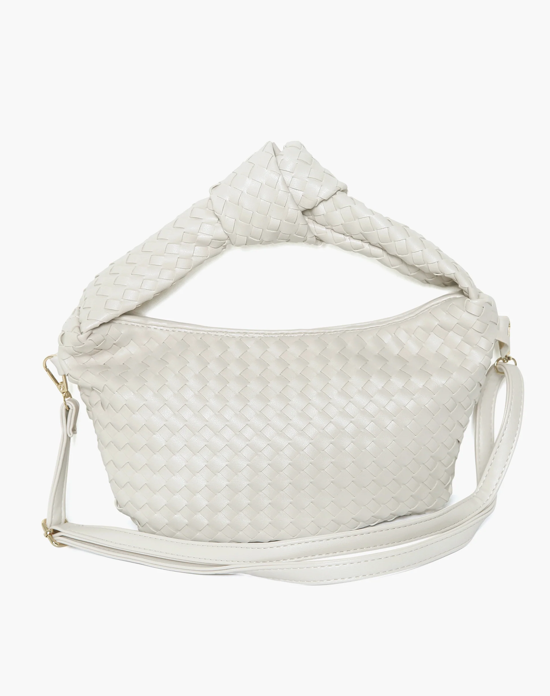 Dolton Shoulder Bag in White - Image 7