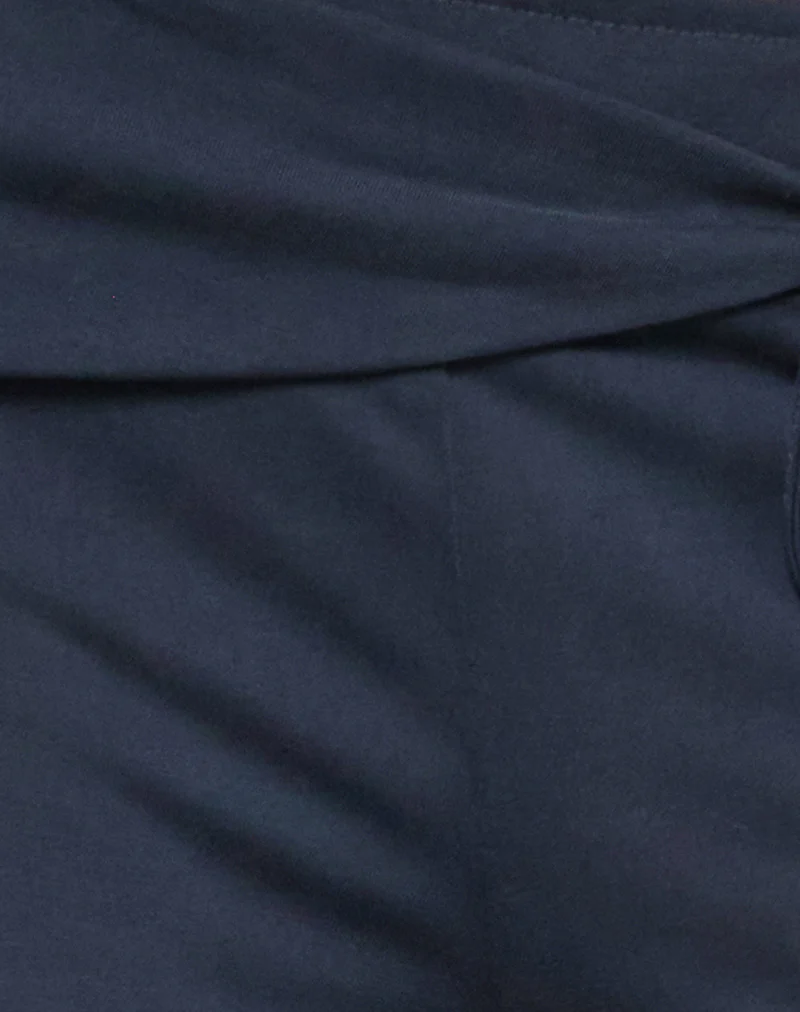 Donata Trouser in Ocean Storm with Belt - Image 5