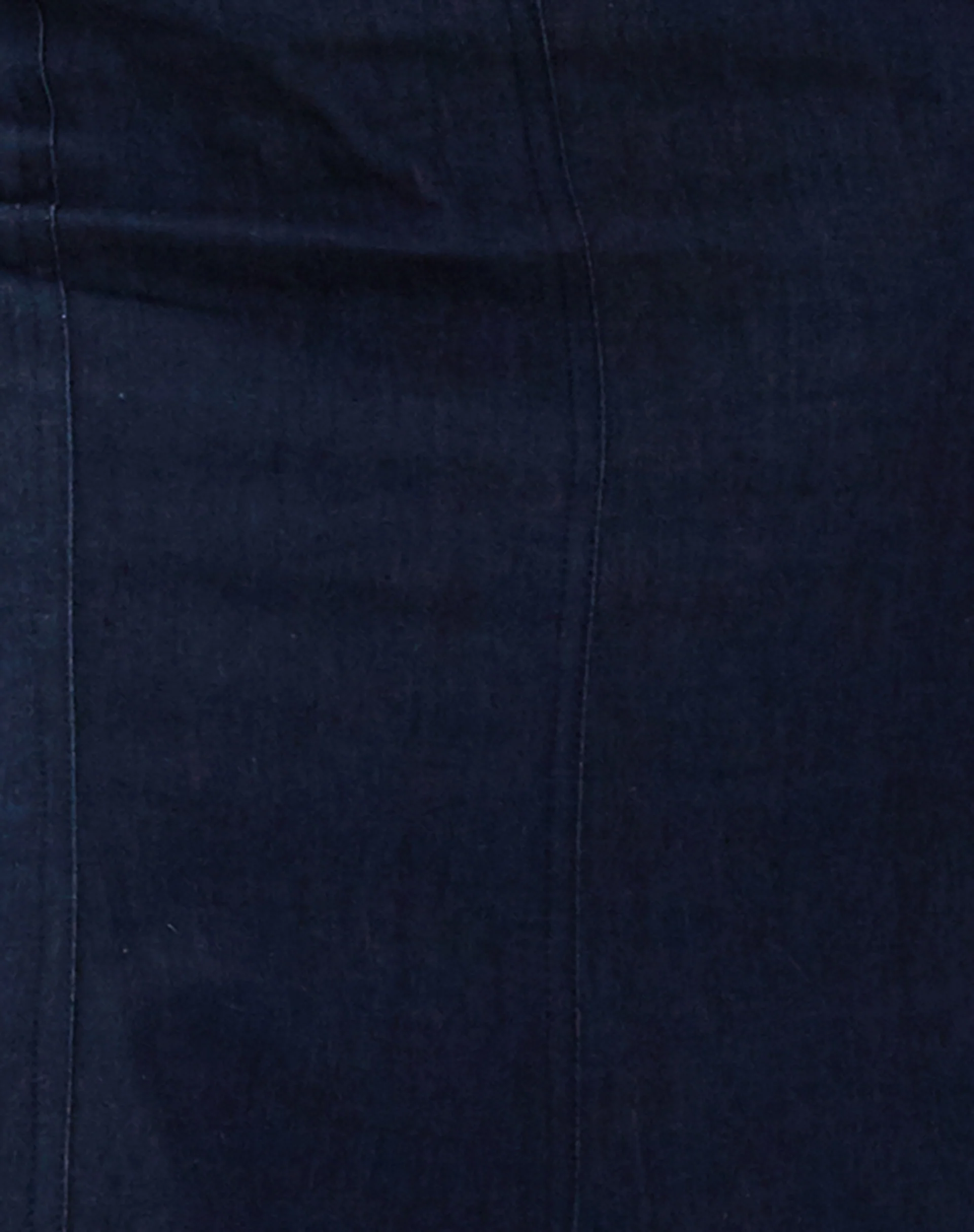 Eames Midi Skirt in Denim Indigo Blue - Image 7