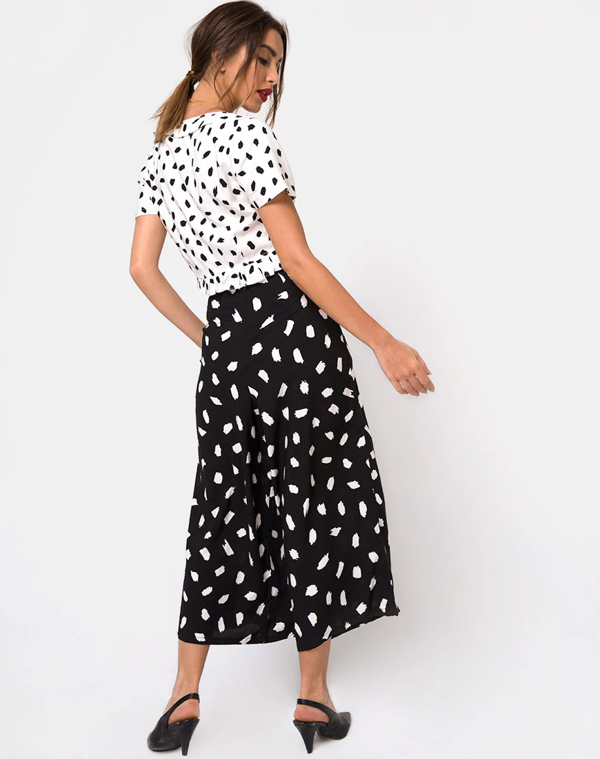 Eber Cullote in Diana Dot Black - Image 4