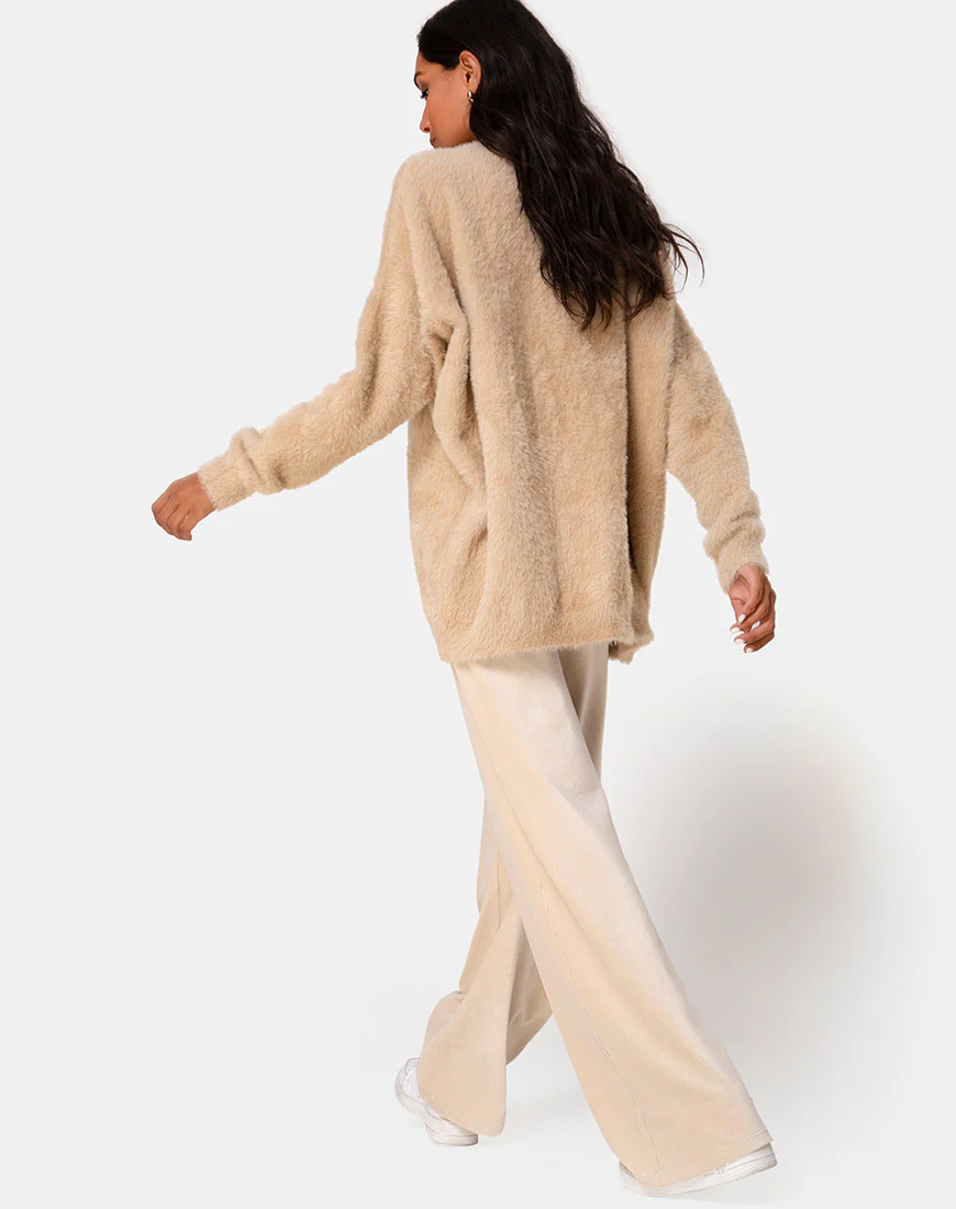 Edgen Jumper in Knit Sand - Image 5