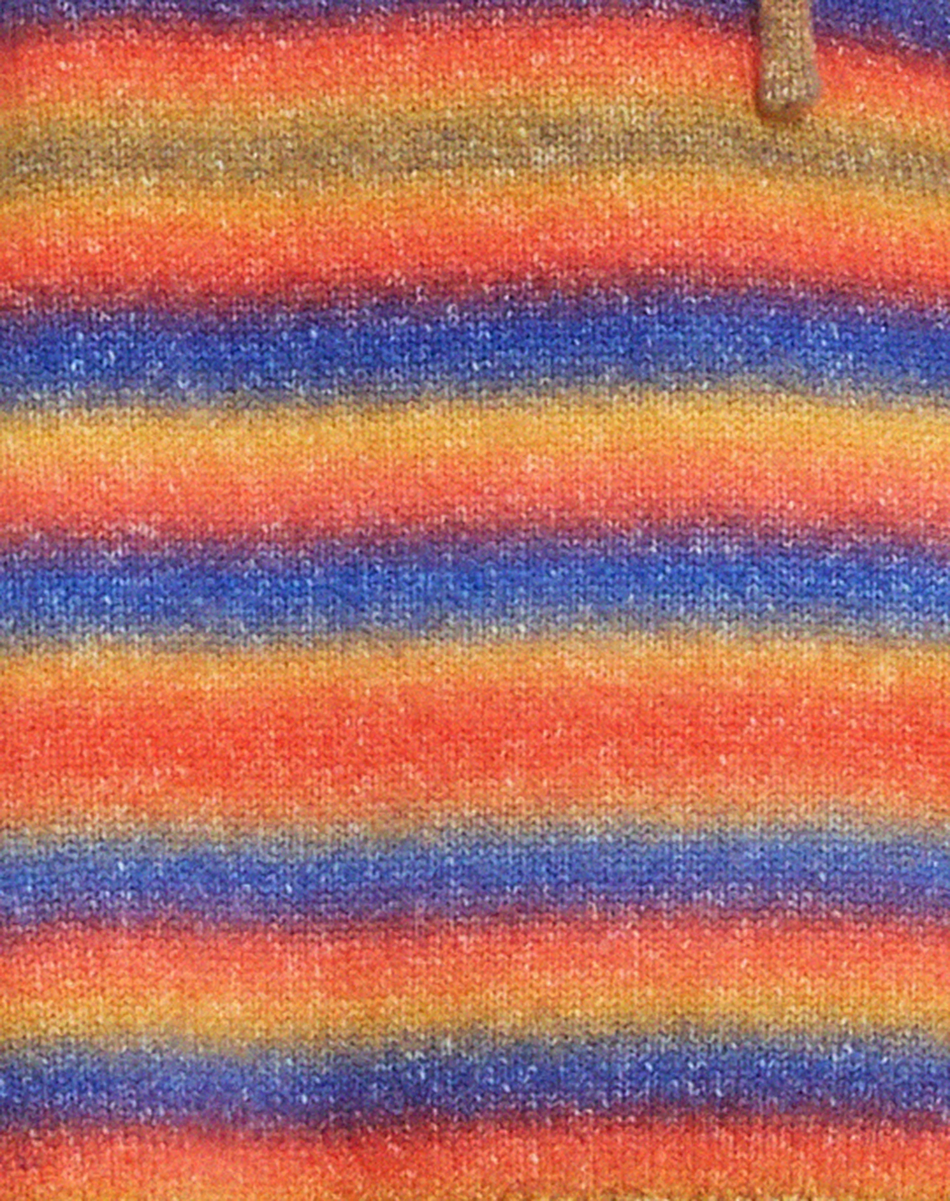 Ehsan Hoodie in Red Mix Stripe - Image 7